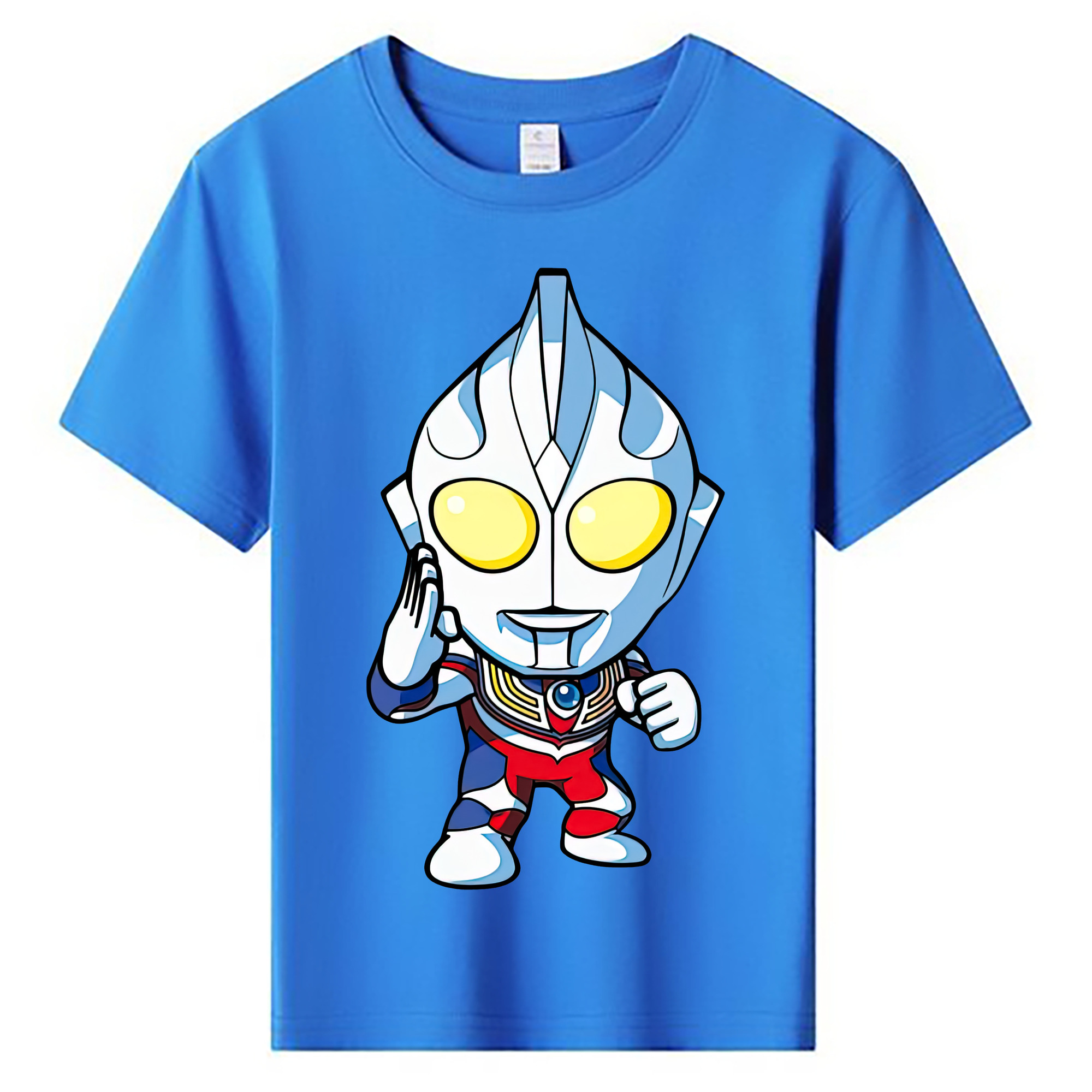（画像用） ウルトラマン Ultraman 綿100％キッズTシャツ（フロントプリント）